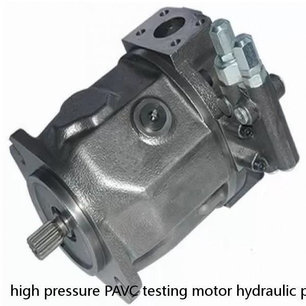 high pressure PAVC testing motor hydraulic pump for hole puncher