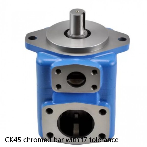 CK45 chromed bar with f7 tolerance