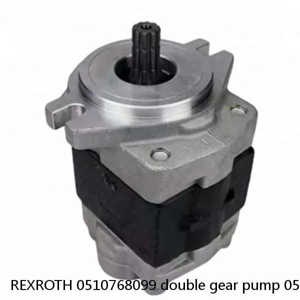 REXROTH 0510768099 double gear pump 0510768099 for concrete pump truck