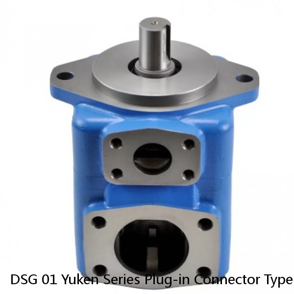 DSG 01 Yuken Series Plug-in Connector Type with Indicator Light (Optionals) Hydraulic Solenoid Operated Directional Valve; Hydraulic Cartridge Solenoid Valve #1 small image