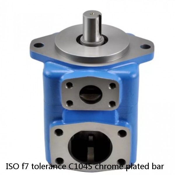ISO f7 tolerance C1045 chrome plated bar #1 image